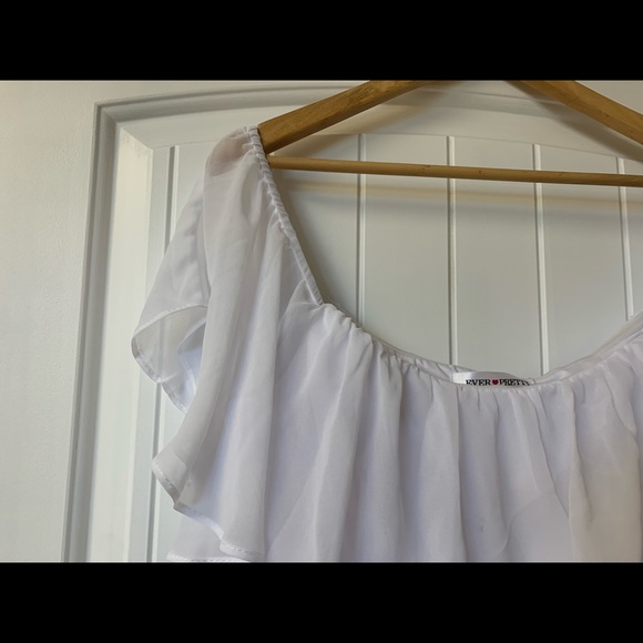 Ever-Pretty - Off the Shoulder Bridesmaid Dress with Thigh Split - Picture 7 of 10